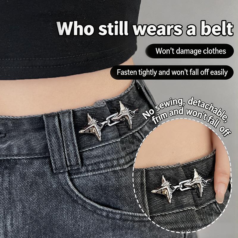 Jeans - Kot pantolon ayarlanabilir bel bandı tokası