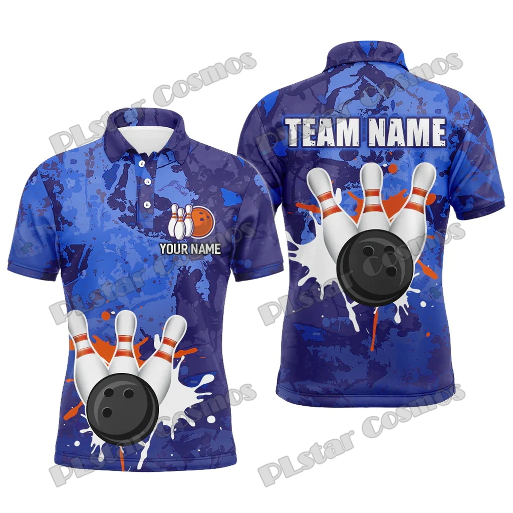 Short Sleeve Bowling Shirt Retro - Retro Bowling Su Sütü Çok Renkli