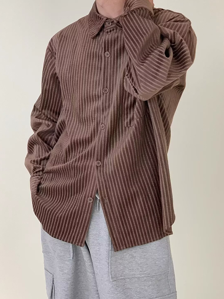 Şık Erkek Uzun Kollu Kadife Gö - Corduroy Button Up Shirt Men incelemesi ve fiyatı