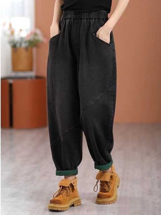 Yıkanmış Harajuku Tarzı Büyük  - Jeans incelemesi ve fiyatı