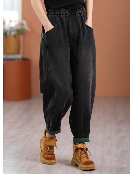 Yıkanmış Harajuku Tarzı Büyük  - Jeans incelemesi ve fiyatı