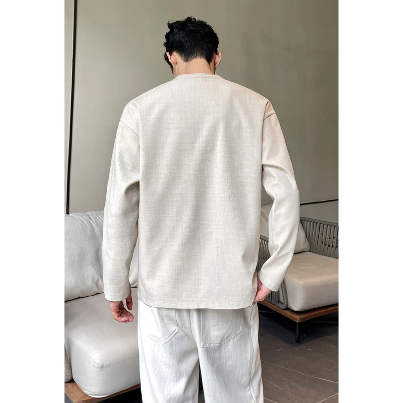 Erkek Günlük Kullanım İçin Sun - Mens Linen Shirt Long Sleeve incelemesi ve fiyatı