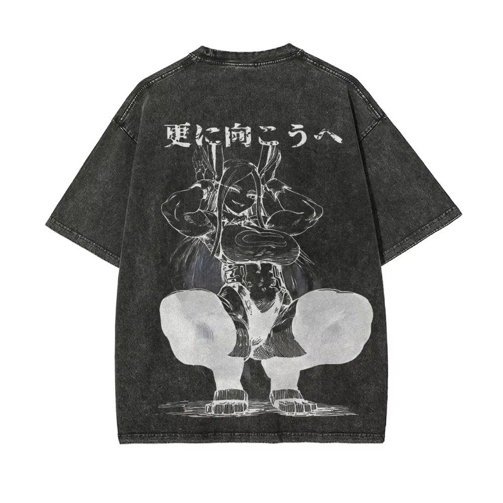 2026 Mirko Tişörtü My Hero Aca - Acid Wash Vintage Graphic T Shirt incelemesi ve fiyatı