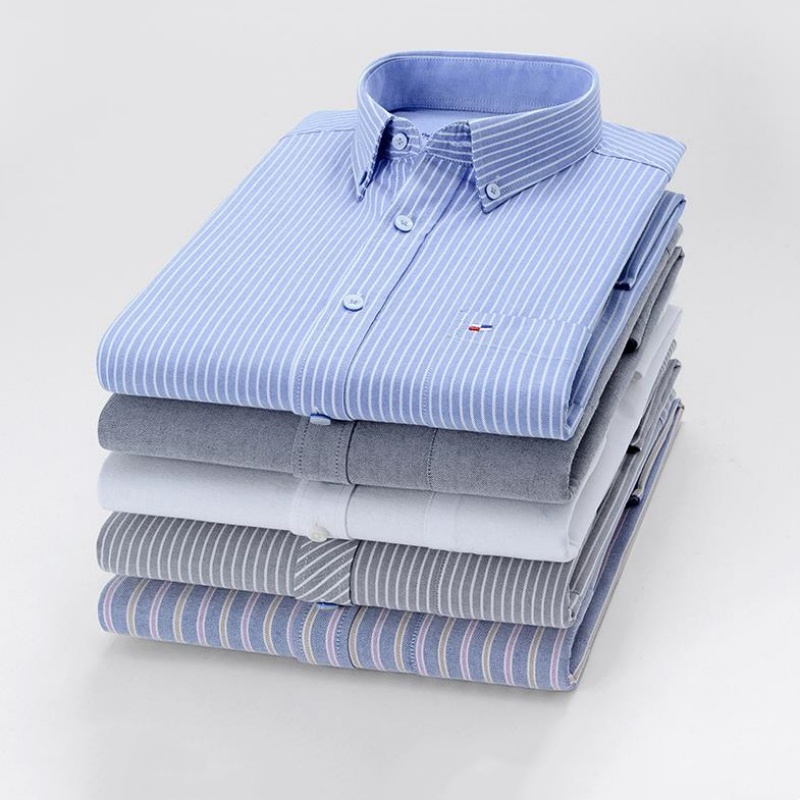 100% saf pamuk Oxford erkekler - Oxford Cotton Casual Shirt Business incelemesi ve fiyatı