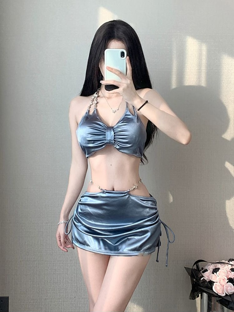 Kadın Zarif İnce Askılı Bikini - Suits incelemesi ve fiyatı